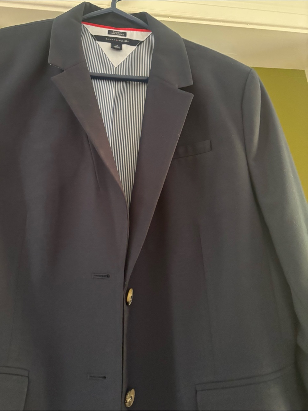 Tommy Hilfiger Women’s Navy Blazer - Classic Two-Button